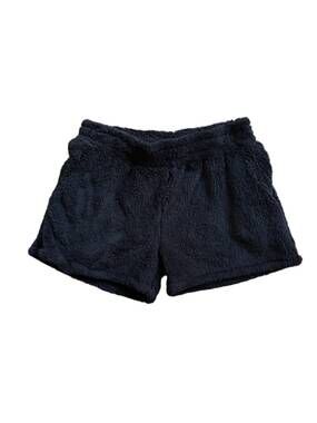 NEW ERGE kids' fuzzy shorts in black